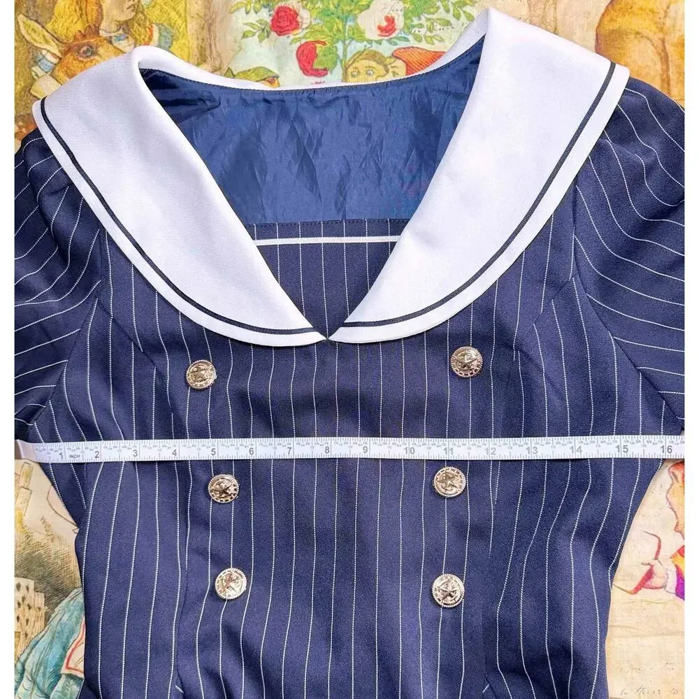 Secret Honey Sailor Set Up Blouse Shorts Jirai Kei Gyaru Shoujo Girl Japan
